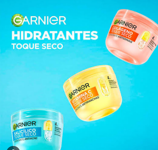 Crema Facial Garnier Hidratantes Toque seco