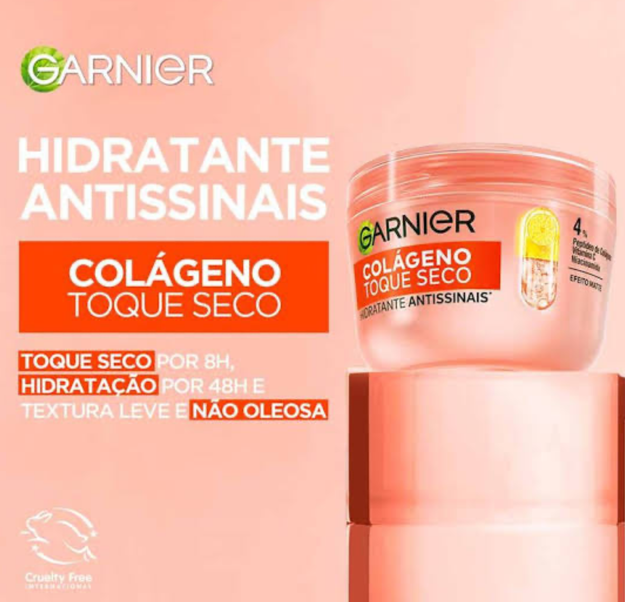 Crema Facial Garnier Hidratantes Toque seco