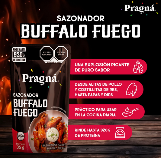 Sazonado Buffalo Fuego 🔥