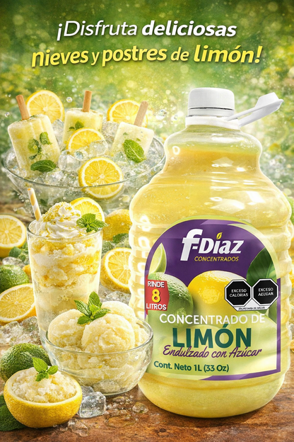 Concentrado  sabor limón 🍋