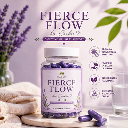 Halma X Cookie Fierce Flow Detox Pills