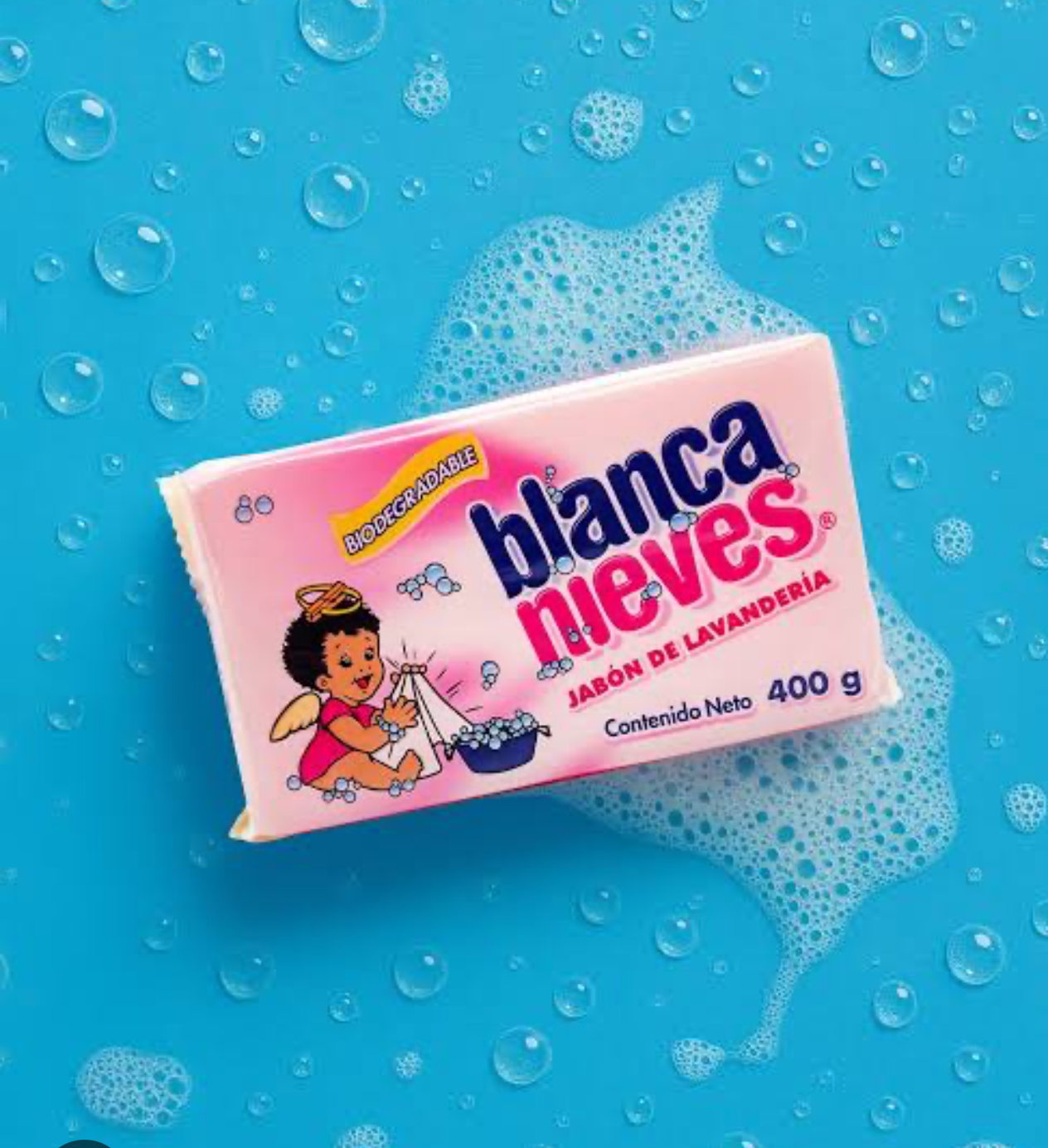 Jabón de Lavandería Blanca nieves 🫧