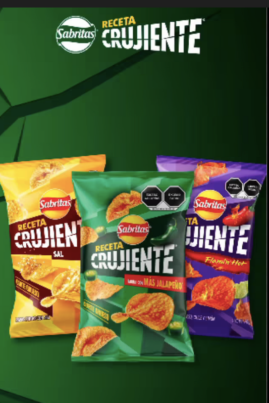 Sabritas Receta Crujiente