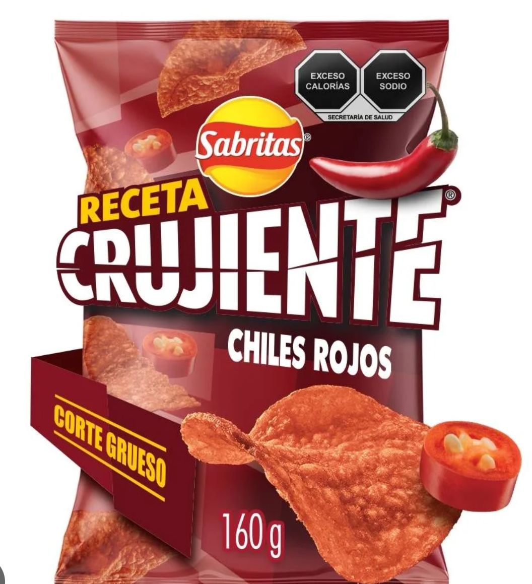 Sabritas Receta Crujiente