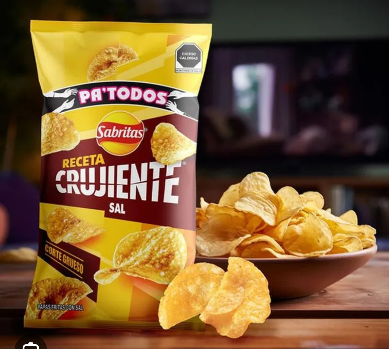 Sabritas Receta Crujiente
