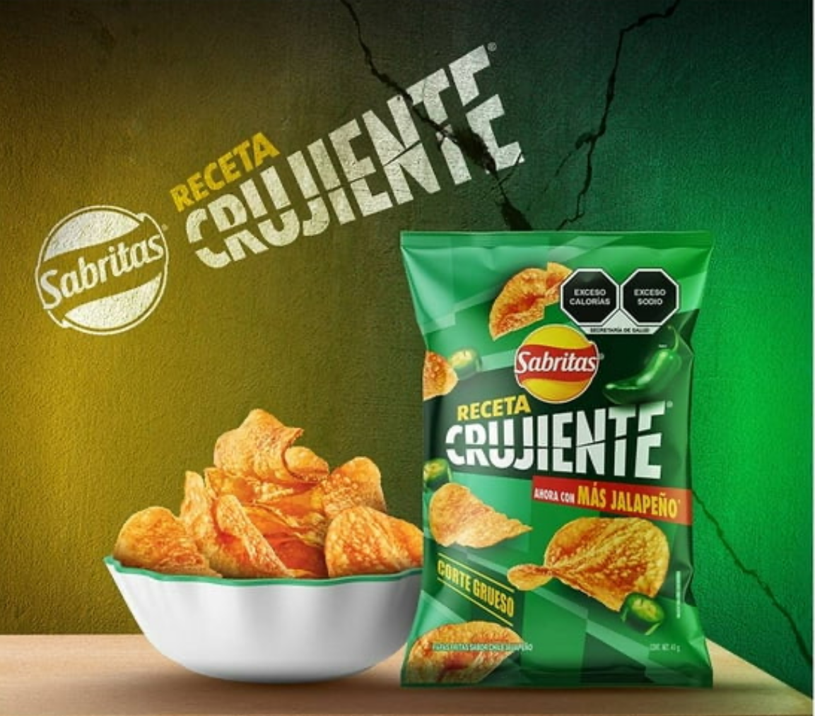 Sabritas Receta Crujiente