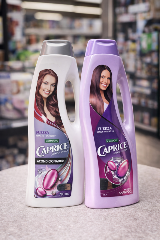 Set caprice fuerza shampoo y acondicionador