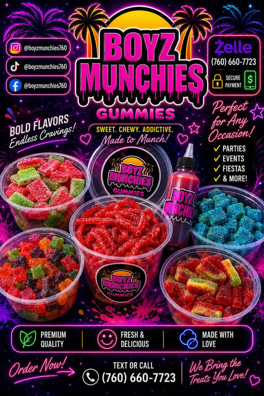 Boyz Munchiez Gomitas Enchiladas