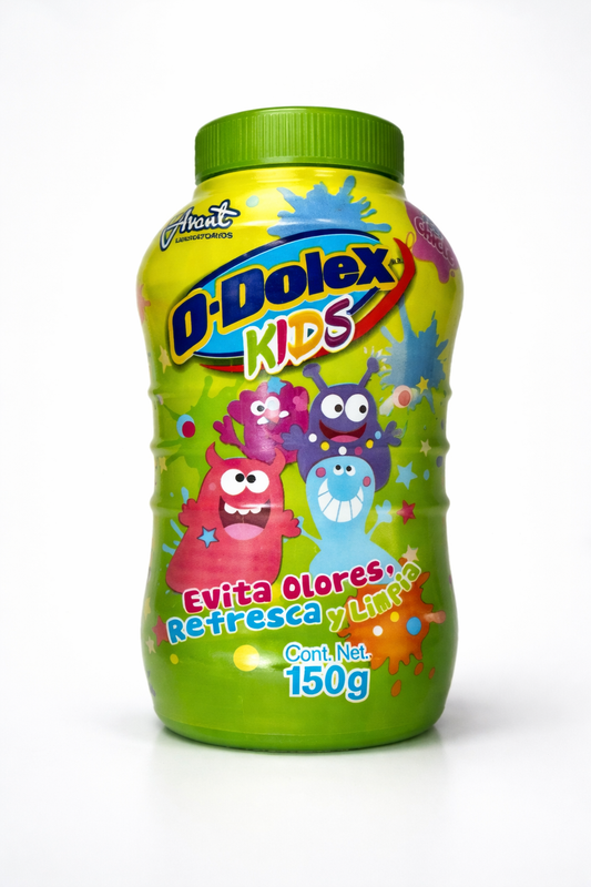 Desodorante en polvo para pies 👣 de tus niños O-Dolox Kids