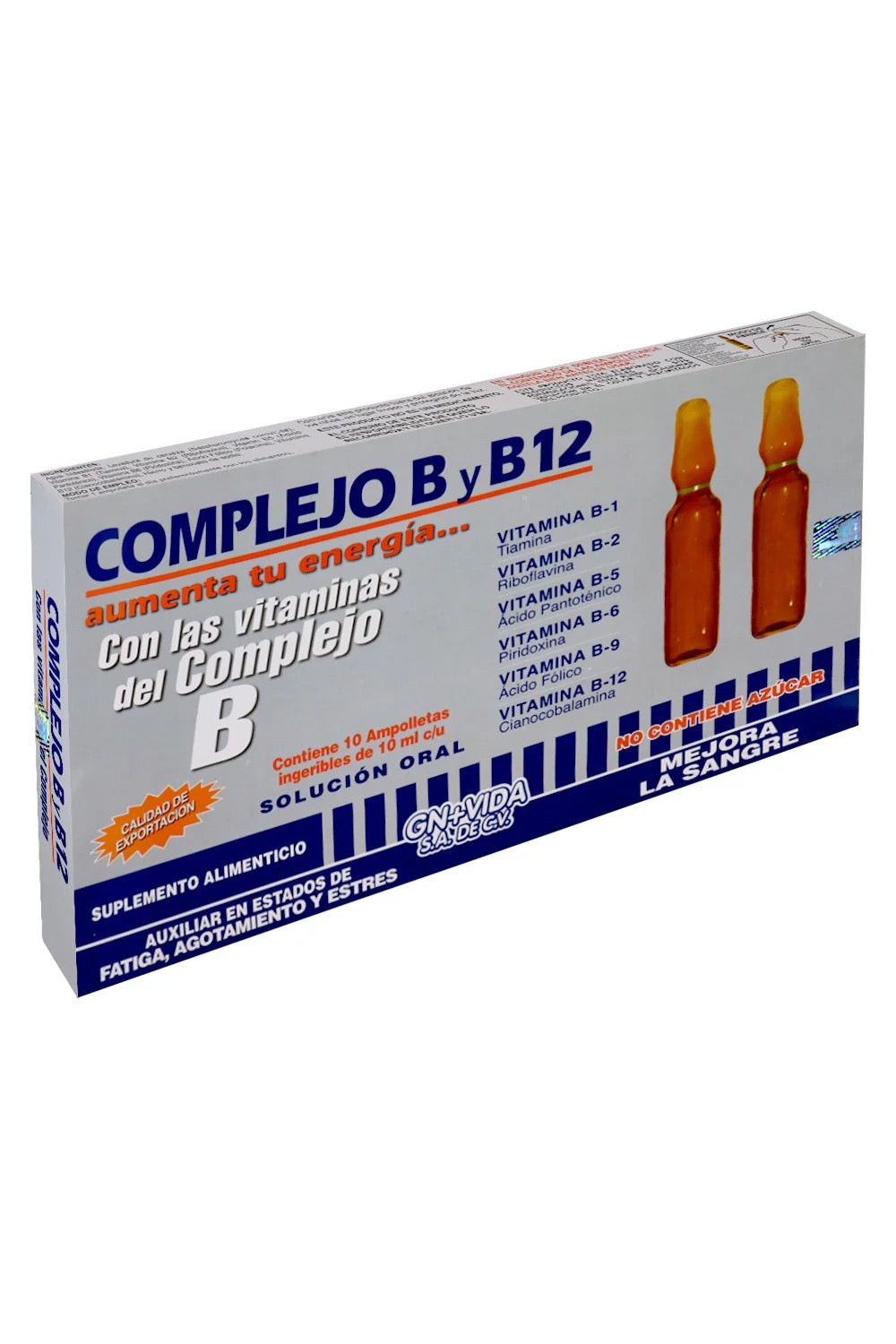 Complejo B y B12 Vitaminas