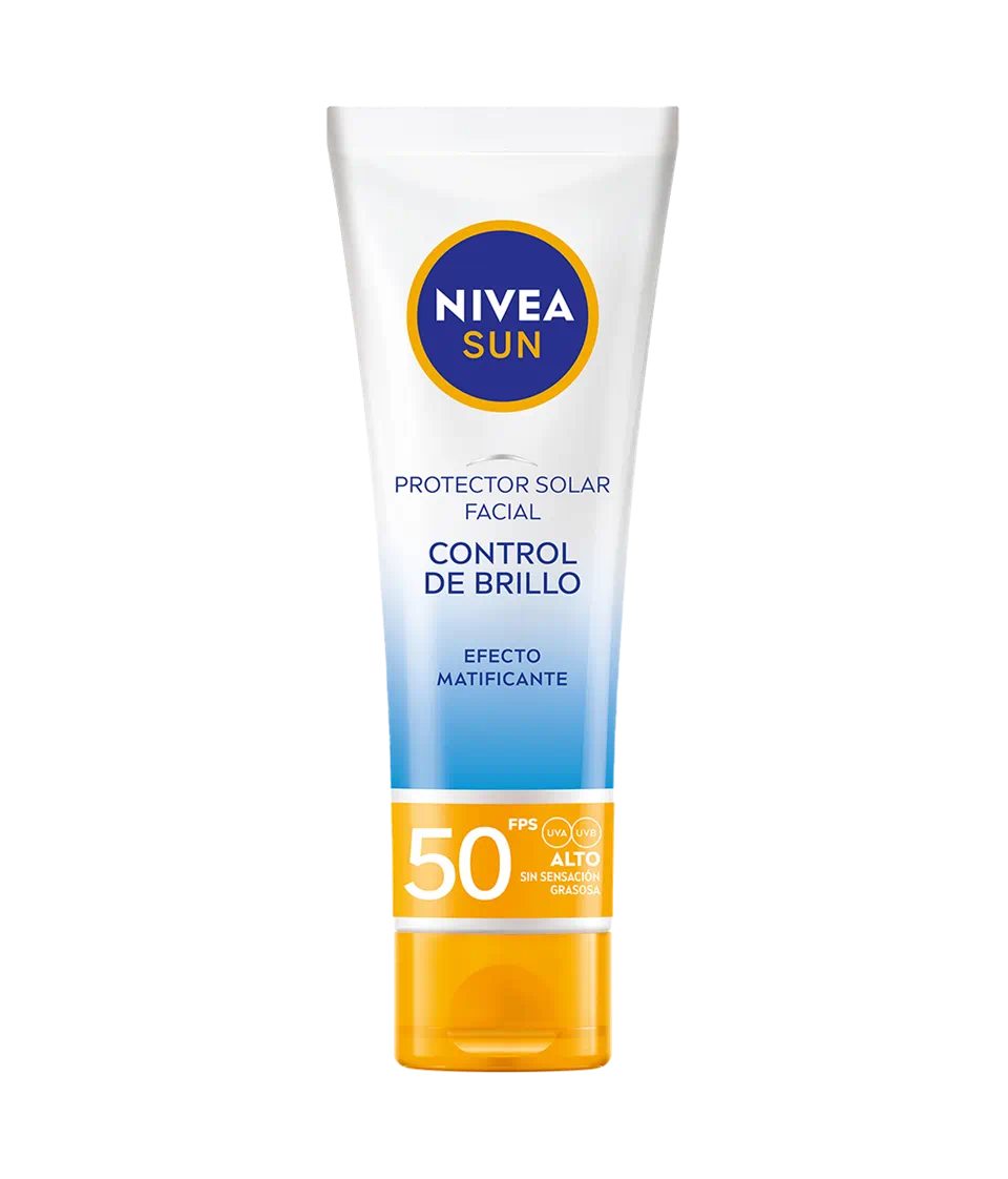 PROTECTOR SOLAR FACIAL NIVEA SUN CONTROL DE BRILLO FPS50+ 50 ML