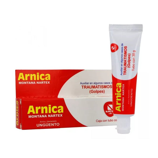 Arnica Montana Nartex Pomada Caja Con Tubo Con 30g